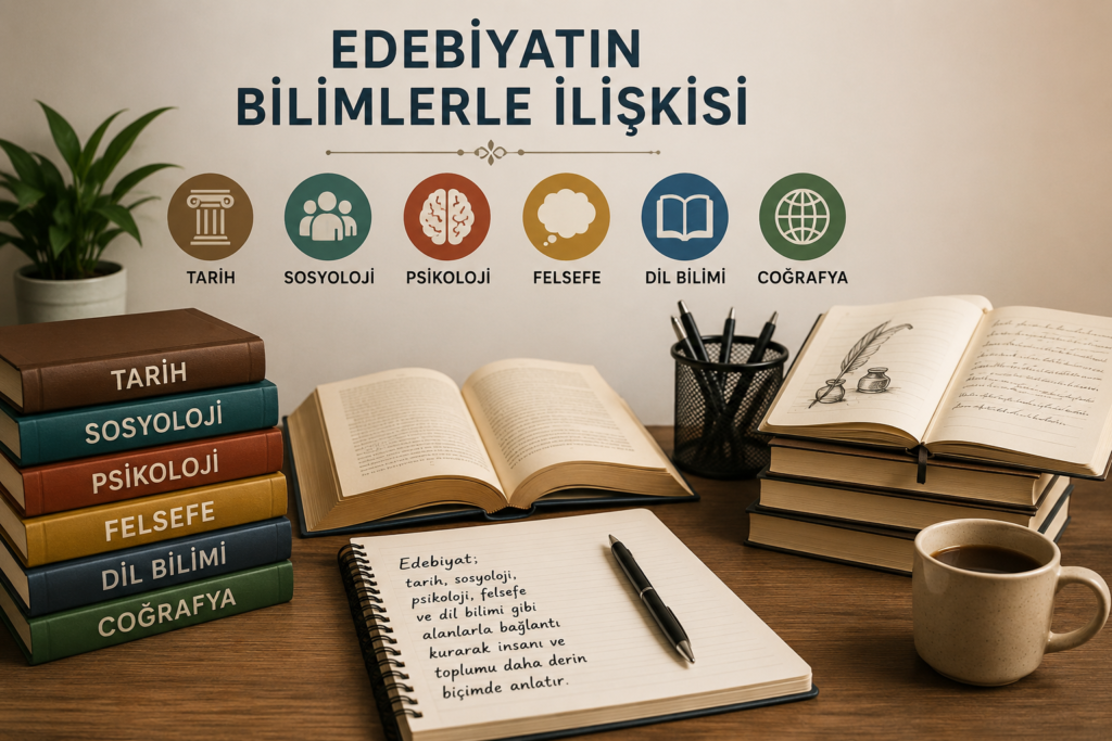 Edebiyatın bilimlerle ilişkisi konu anlatımı