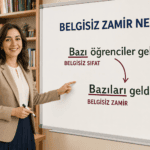 Belgisiz sıfat ile belgisiz zamir arasındaki fark