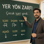 Yer yön zarfı konu anlatımı ve cümle örnekleri
