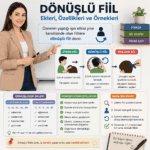 Dönüşlü fiil ekleri, özellikleri ve örnekleri