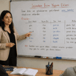İsimden isim yapım ekleri ve örnekleri