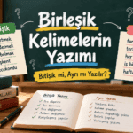 Birleşik kelimelerin yazımı, bitişik ve ayrı yazılan kelimeler ile doğru yazım örnekleri